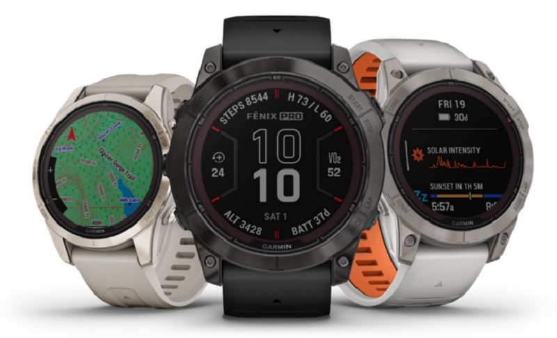 Garmin luncurkan seri Fenix 7 Pro dengan tenaga surya