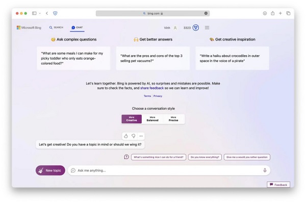 Bing Chat bakal bisa diakses lewat browser selain Edge