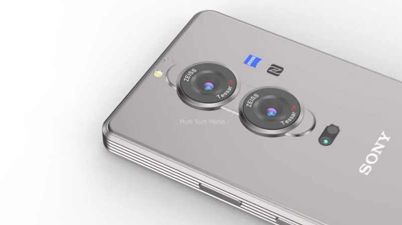 Render Sony Xperia Pro-I II tampilkan dua kamera 1 inci