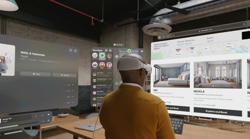 Micro OLED Sony bikin harga Apple Vision mahal