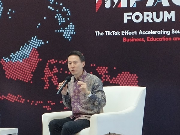 CEO TikTok Shou Zi Chew juga sambangi Indonesia