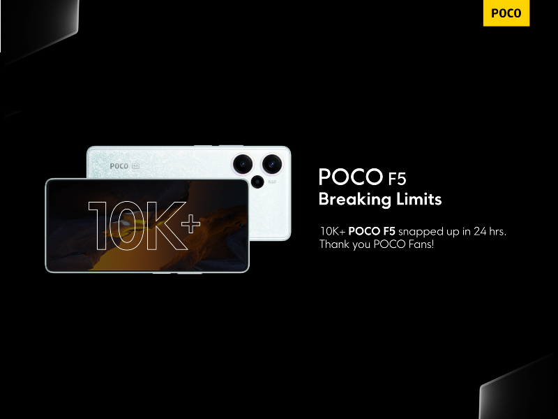 10 ribu unit POCO F5 ludes dalam 24 jam