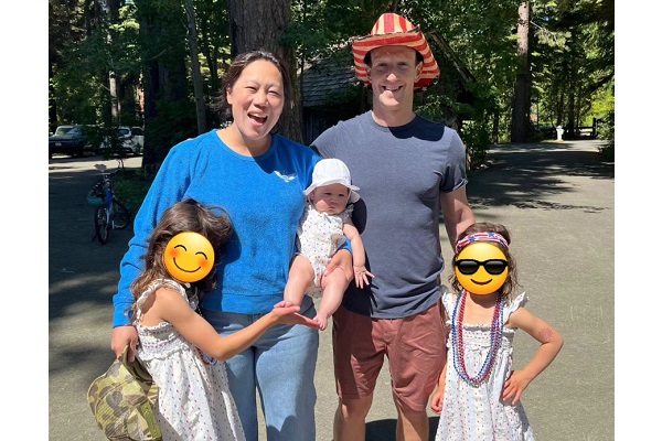 Mark Zuckerberg tutupi wajah anak di medsos