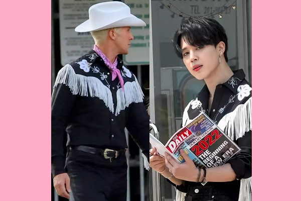 Ryan Gosling akui gaya Ken Barbie terinspirasi Jimin BTS