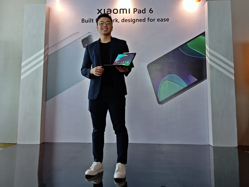 Xiaomi meluncurkan tablet Xiaomi Pad 6 di Indonesia, punya layar dan speaker imersif