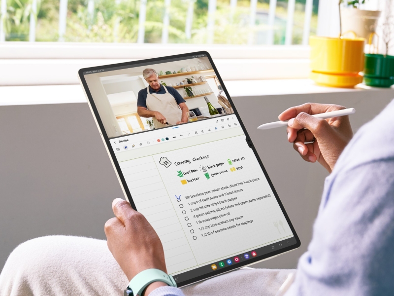 Tuangkan ide dimanapun kapanpun di Samsung Galaxy Tab S9