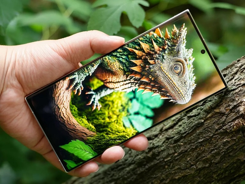 Galaxy S24 Ultra ponsel dengan layar paling terang