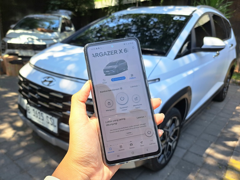 Kupas fitur utama Bluelink pada Hyundai STARGAZER X