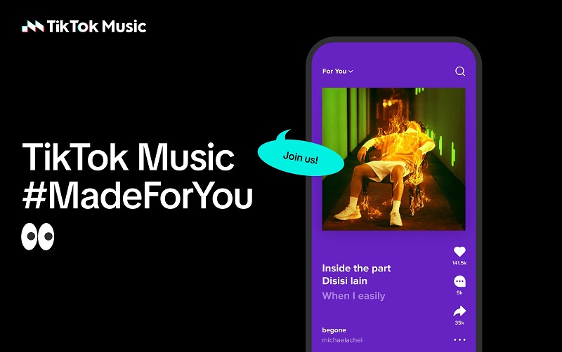 TikTok Music sudah sambangi Indonesia