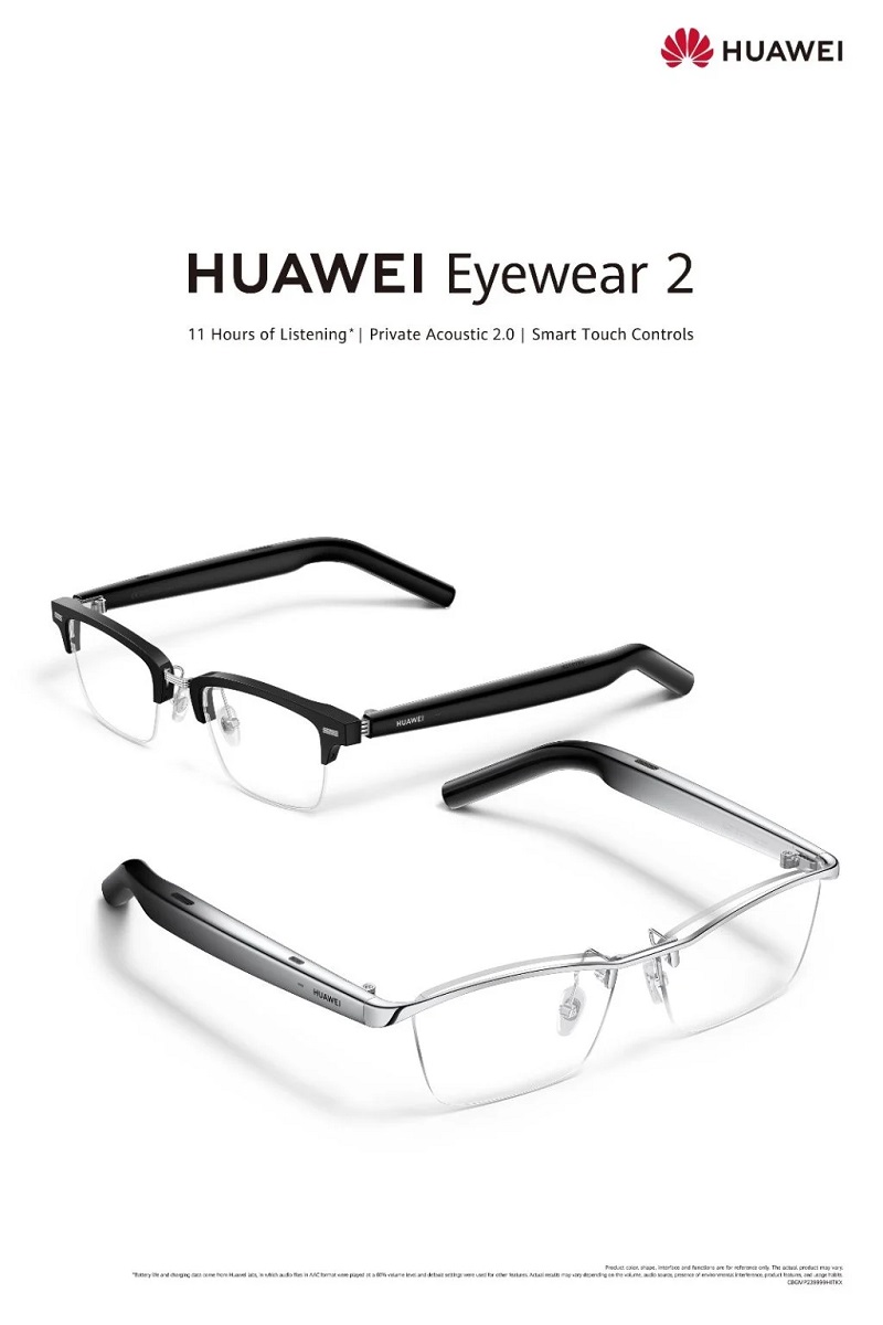 Huawei Eyewear 2 rilis dengan triple noise cancellation