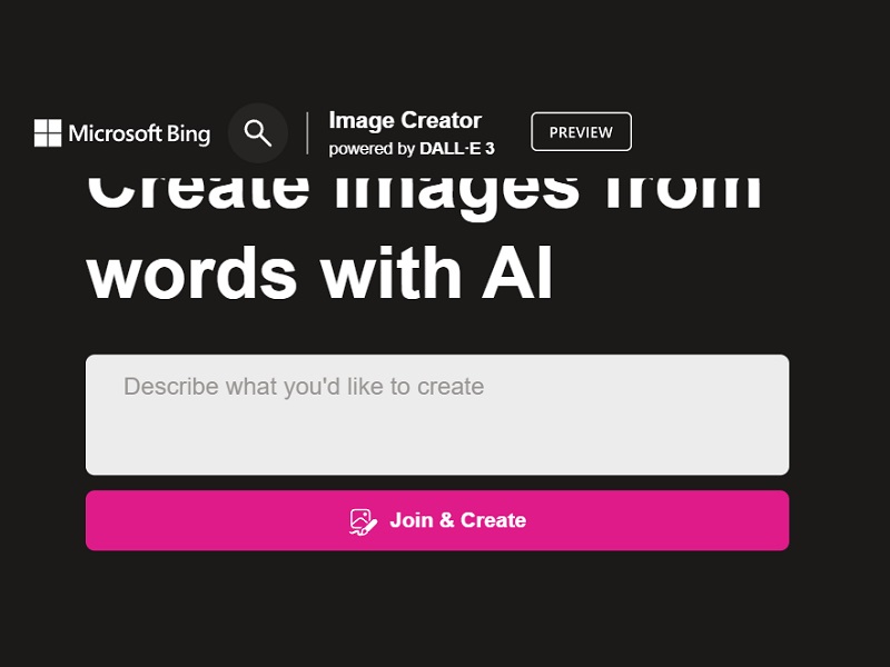 Baru saja dirilis, Microsoft pakai DALL-E 3 untuk Bing Image Creator