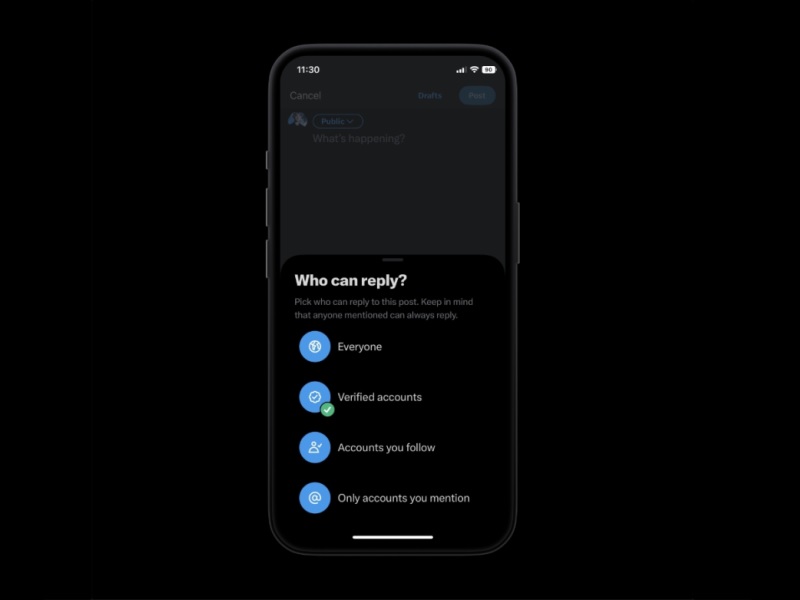 Fitur baru Twitter batasi pengguna non-Premium balas tweet