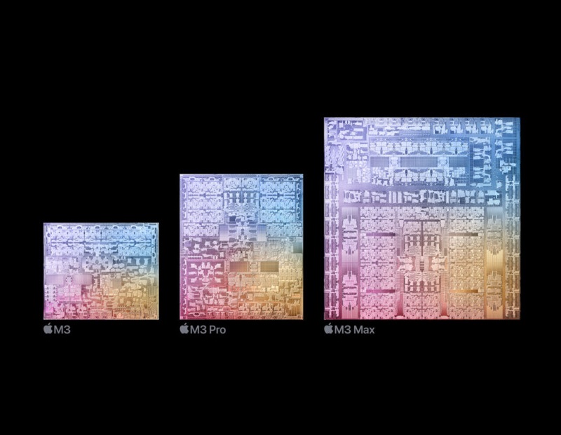 Apple ungkap chipset baru M3, M3 Pro & M3 Max