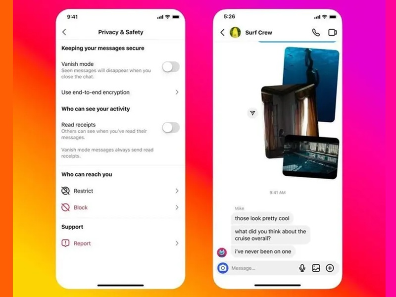 Read receipts DM Instagram bakal bisa dimatikan
