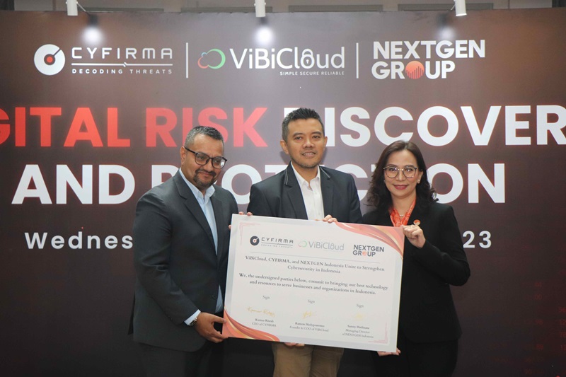 Kolaborasi ViBiCloud dan NEXTGEN hadirkan kekuatan keamanan siber Indonesia