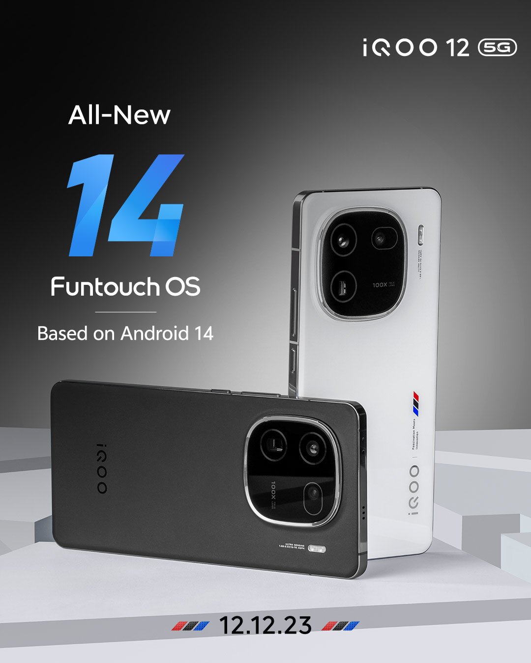 iQOO 12 akan rilis dengan Android 14 di India