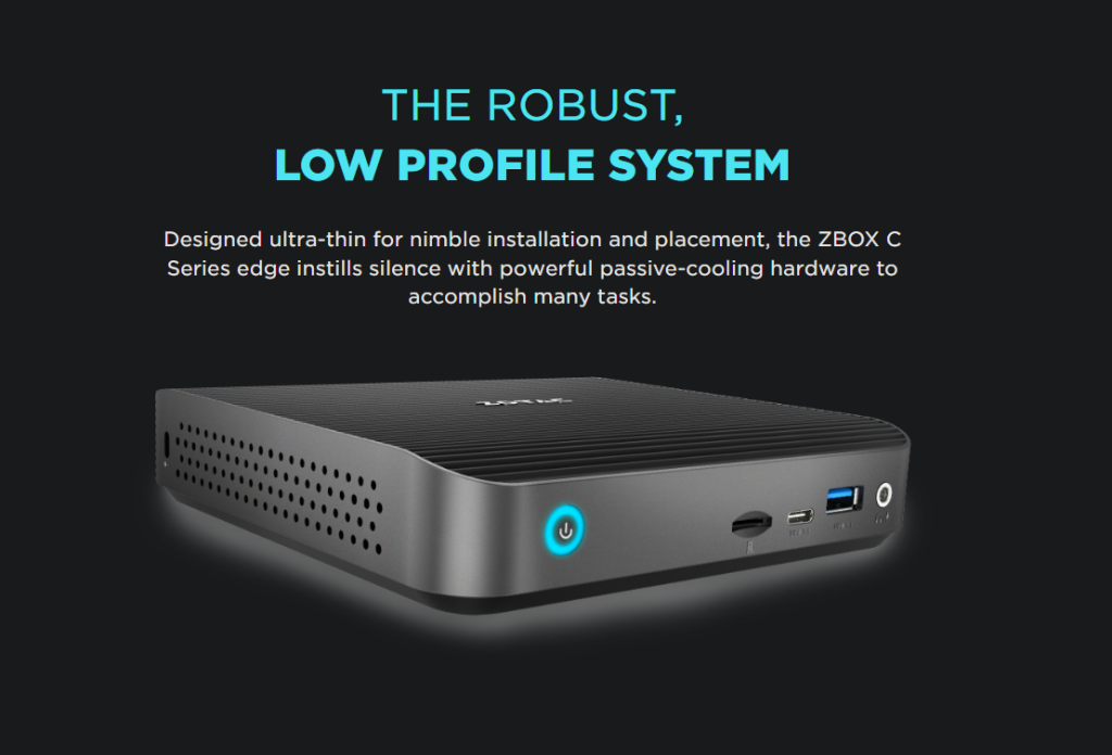 ZOTAC ZBOX Edge CI343 tawarkan solusi pendingnan kedap suara