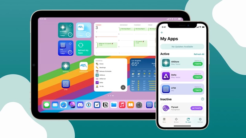 Tidak akan ada di iPad, fungsi sideloading hanya hadir di iPhone 