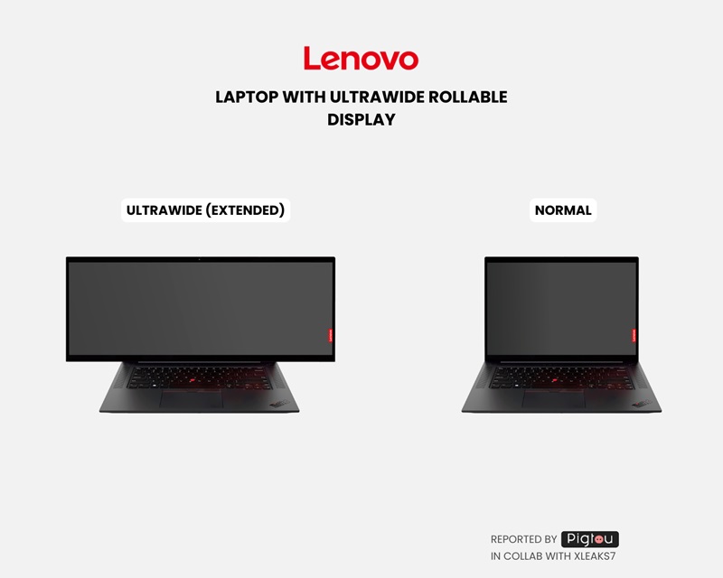 Lenovo patenkan laptop layar gulung