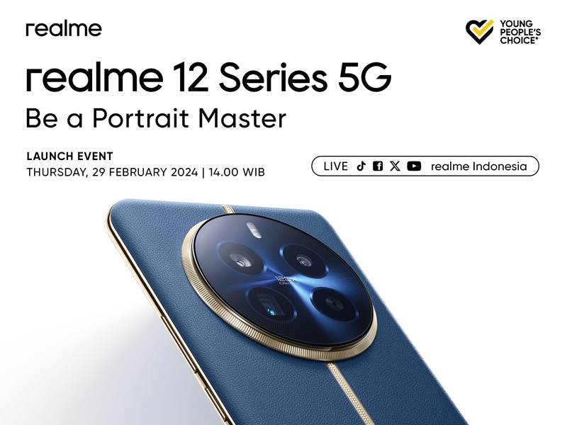realme 12 series 5G hadir di Indonesia tanggal 29 Februari