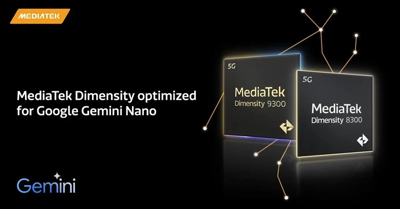 MediaTek dan Google siap optimalkan Gemini Nano di Dimensity