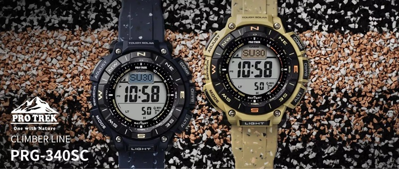 Casio luncurkan Pro Trek PRG-340 Triple Sensor