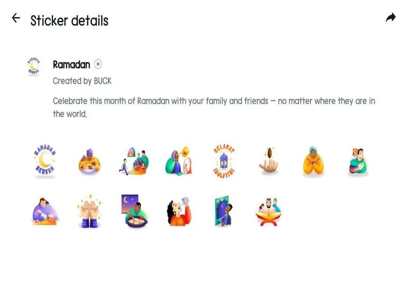 WhatsApp rilis stiker khusus ramadan 2024
