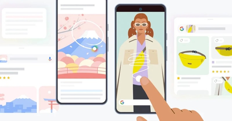 Fitur Circle to Search sudah hadir di Pixel 7