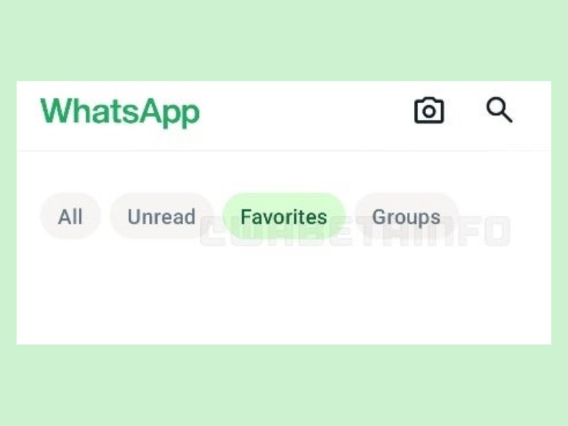 WhatsApp kembangkan fitur "Favorit" pada tab obrolan untuk pengguna Android dan iOS
