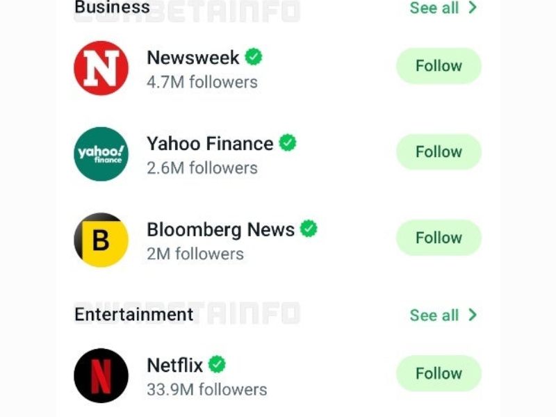 WhatsApp kembangkan fitur kategorisasi saluran