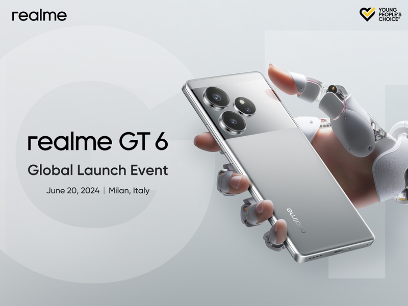 New flagship killer realme GT 6 rilis global pada 20 Juni