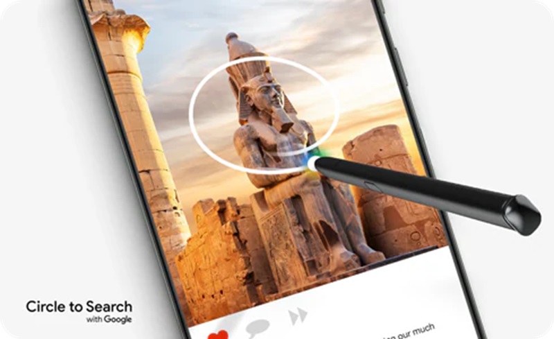 Fitur Circle to Search akan bisa deteksi audio dan musik