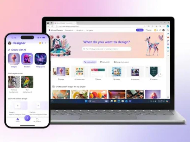 Microsoft rilis aplikasi berbasis AI saingan Canva, Desainer