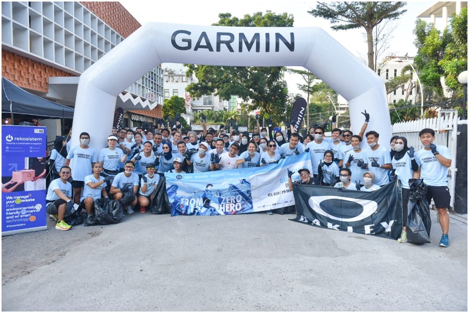 Road to Garmin Run: Plogging bersama rekosistem