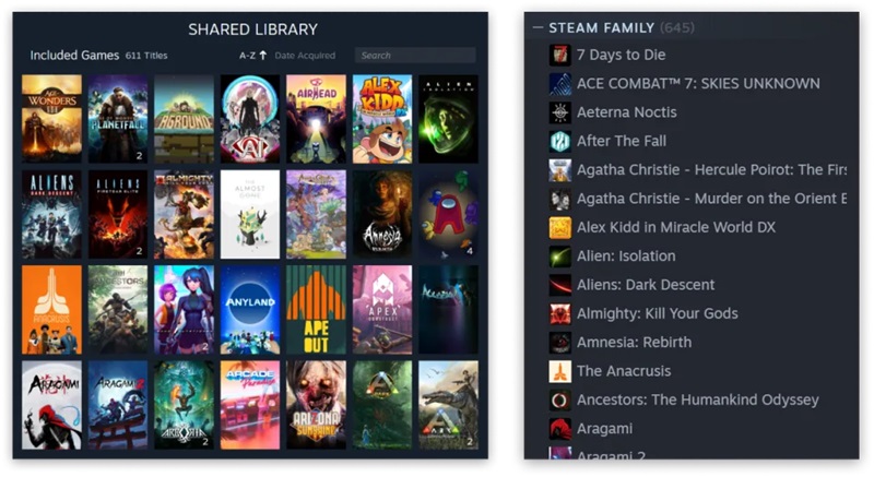 Steam Families hadir, nikmati perpustakaan game bersama