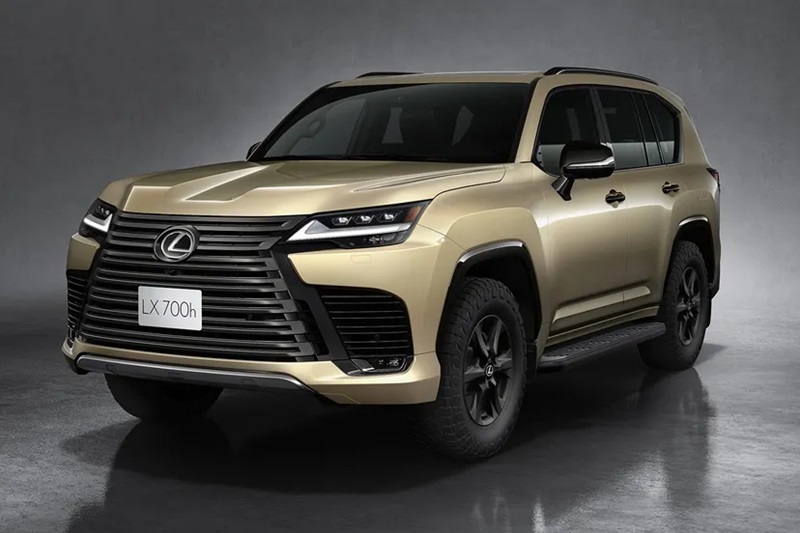 Lexus LX 700h punya mesin hybrid tahan air untuk offroad
