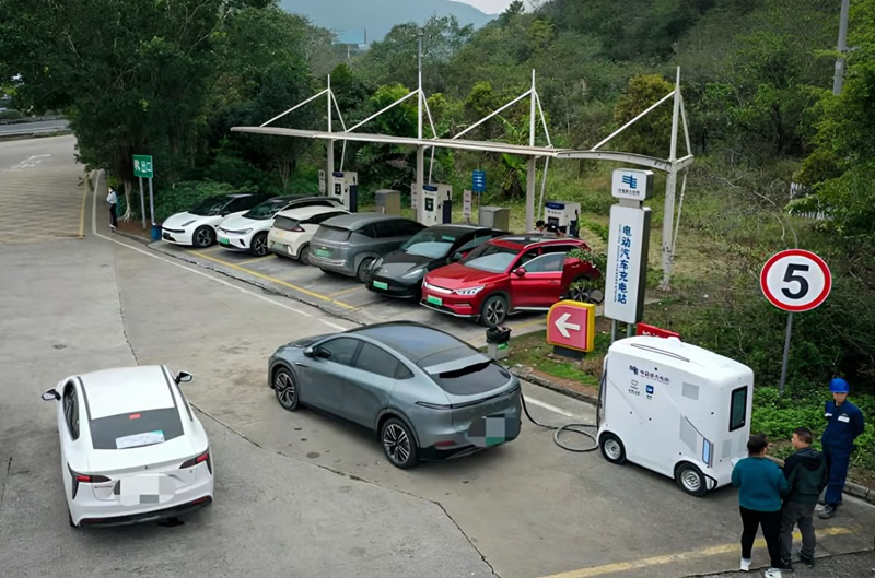 Ini dia powerbank keliling untuk mobil listrik