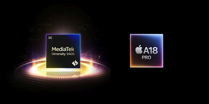 MediaTek Dimensity 9400 kalahkan prosesor Apple A18