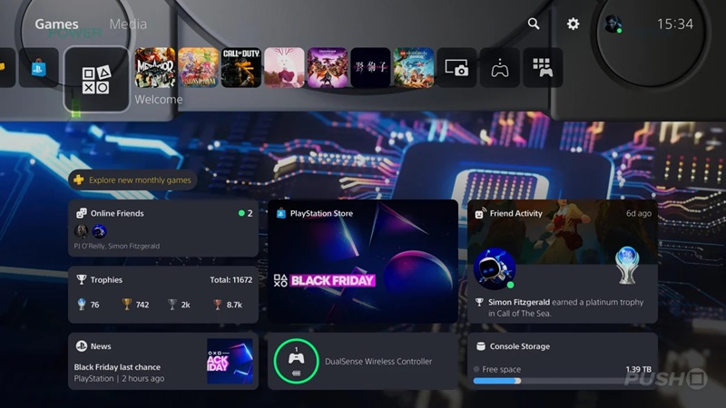Sony rayakan ulang tahun PS5 dengan update tema PS1 - PS4