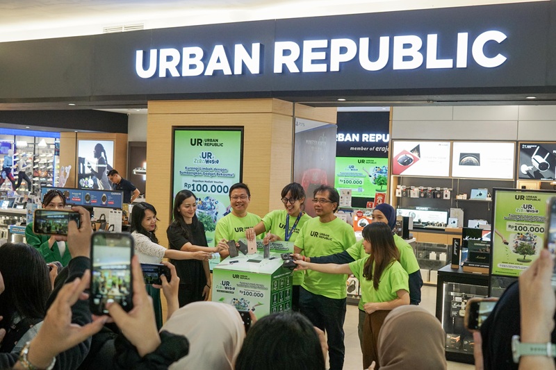 UR Zero Waste, daur ulang gadget dan dapatkan voucher