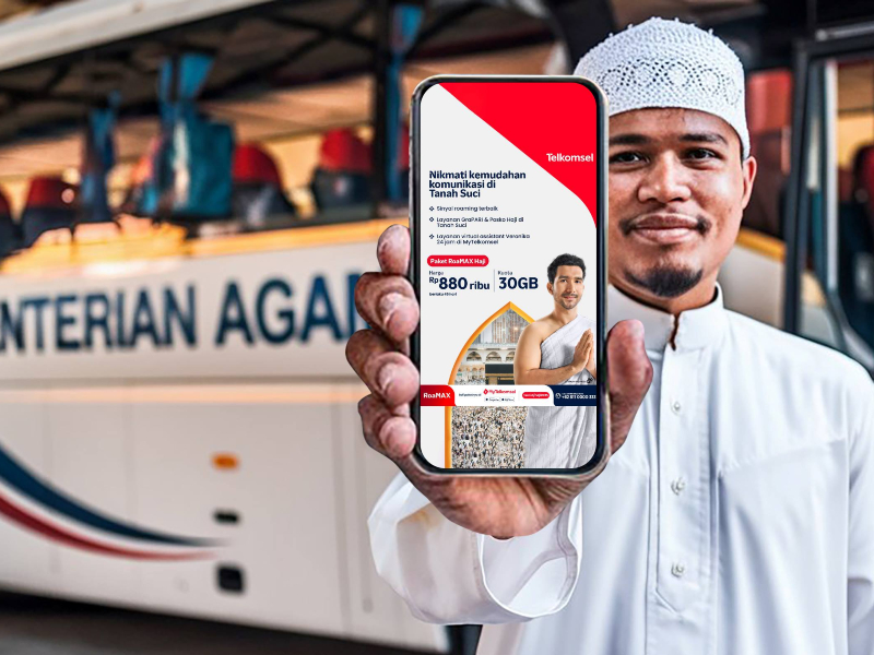 Sambut musim Haji, Telkomsel hadirkan paket roaming terbaik