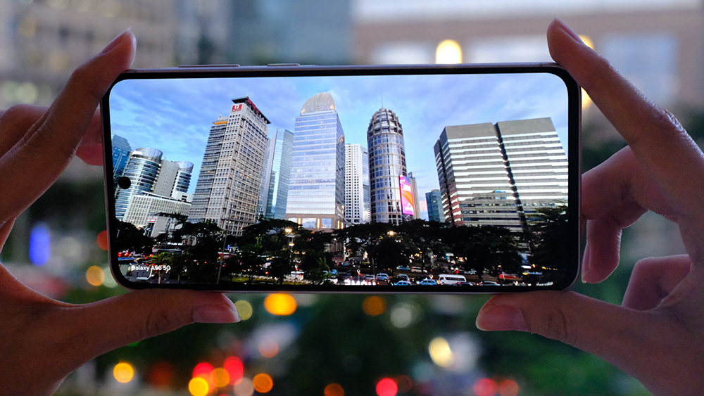 Eksplorasi trik foto malam Awesome dengan Galaxy A56 5G