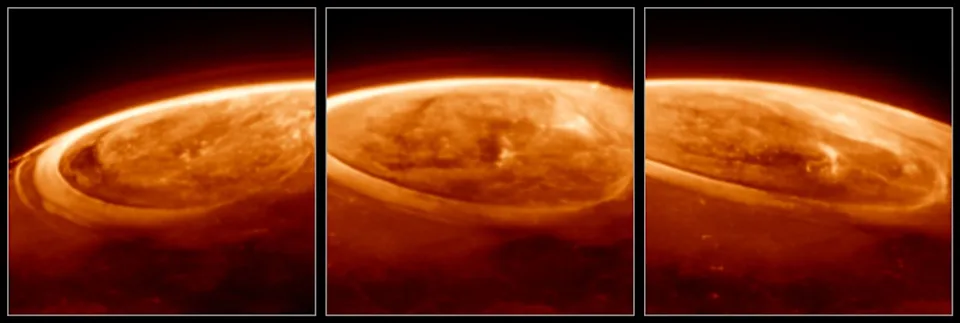 Webb Teleskop ungkap aurora Jupiter dalam visual memukau
