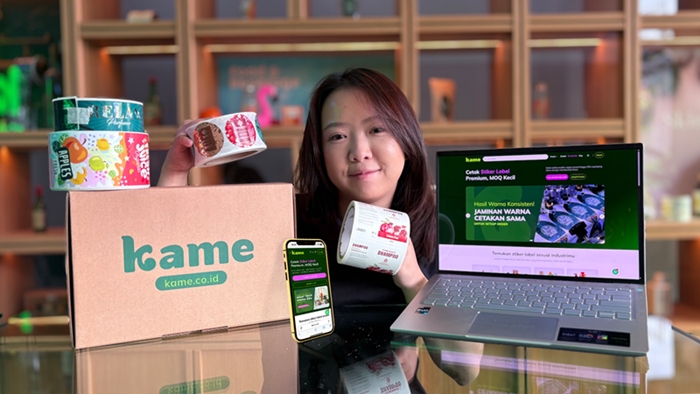 KAME: Revolusi cetak stiker online untuk UMKM Indonesia
