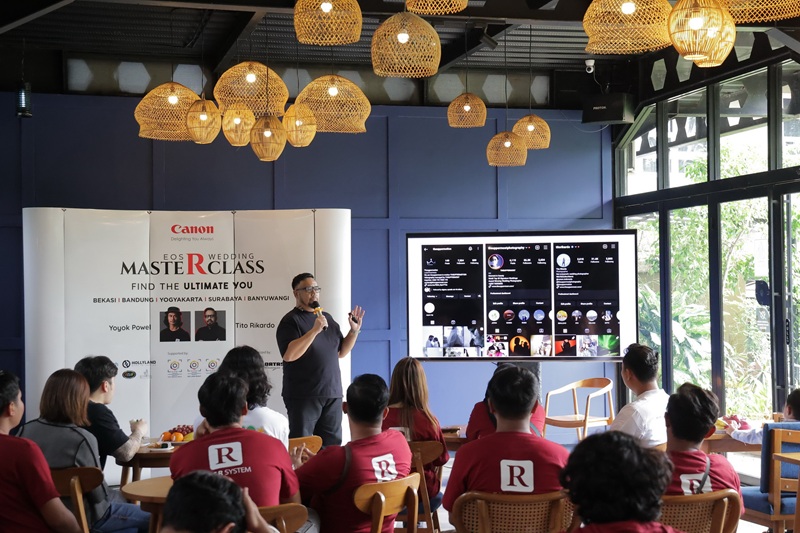 Canon Roadshow 2025: Masterclass fotografi pernikahan