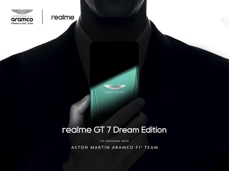 Sensasi Formula 1: realme gandeng Aston Martin