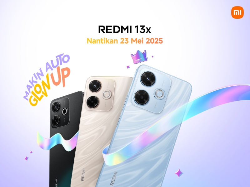Xiaomi Redmi 13x resmi hadir 23 Mei 2025
