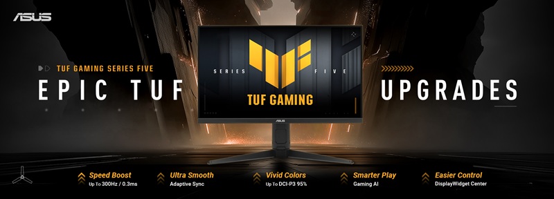 TUF Gaming Series Five: Monitor super kencang
