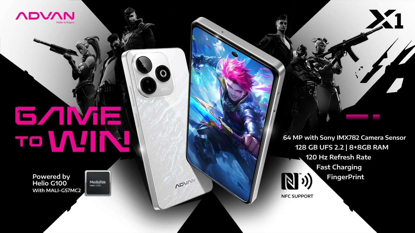Advan X1 resmi meluncur, hadir dengan harga 1,6 juta-an