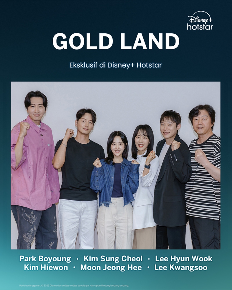 Drakor Gold Land hadir eksklusif di Disney+ Hotstar
